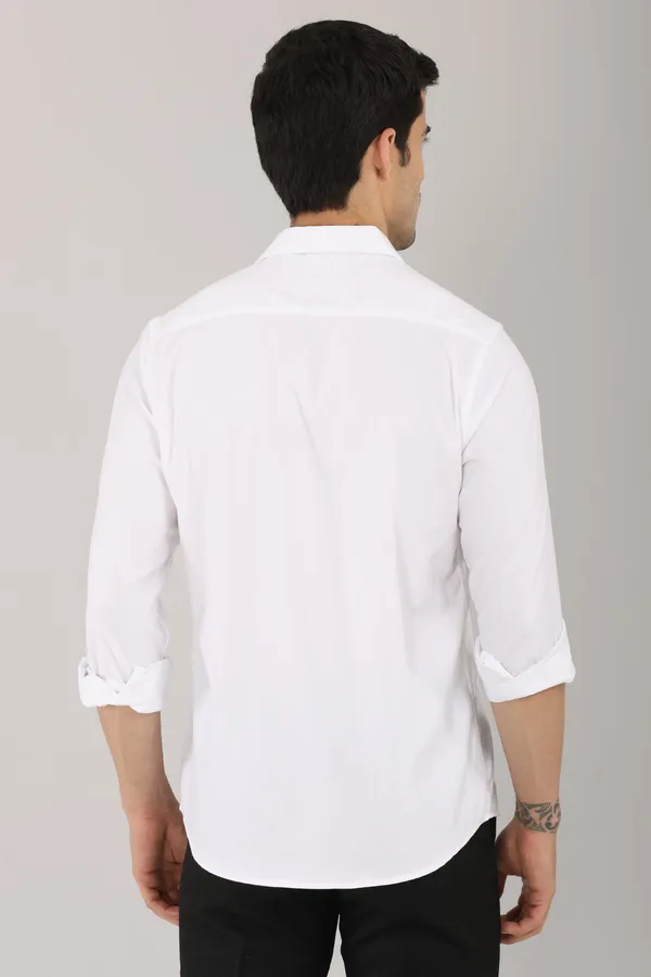 White_Self_Design_Full_Sleeve_Shirt