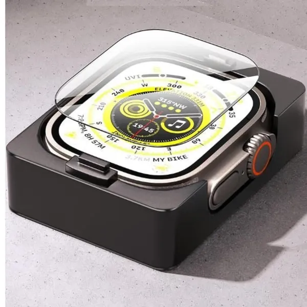 Transparent_41Mm_Screen_Protector_Tempered_Glass_Guard_For_Apple_Watch_Series_7_&_8_Size:41Mm_With_Applicator_Toolkit_For_Easy_&_Bubble_Free_Installation