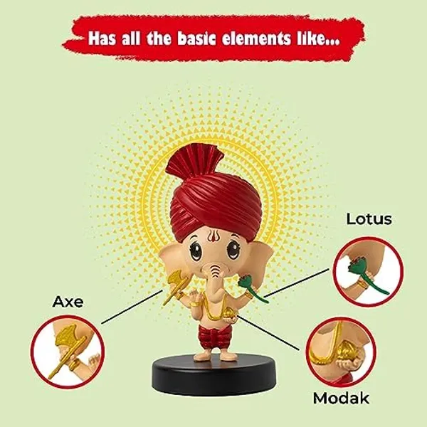 Multicolour_Buko_Bal_Ganesh_Bobblehead_Idol_Car_Dashboard_&_Home_Decor_Ganpati_Murti_Good_Luck_Statue_With_Axe_&_Flower
