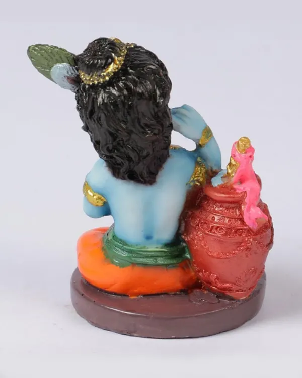 Multicolour_Car_Dashboard_Idols_And_Resin_Murti_For_Home_Office_Sitting_Krishna_6736_3.1Inch