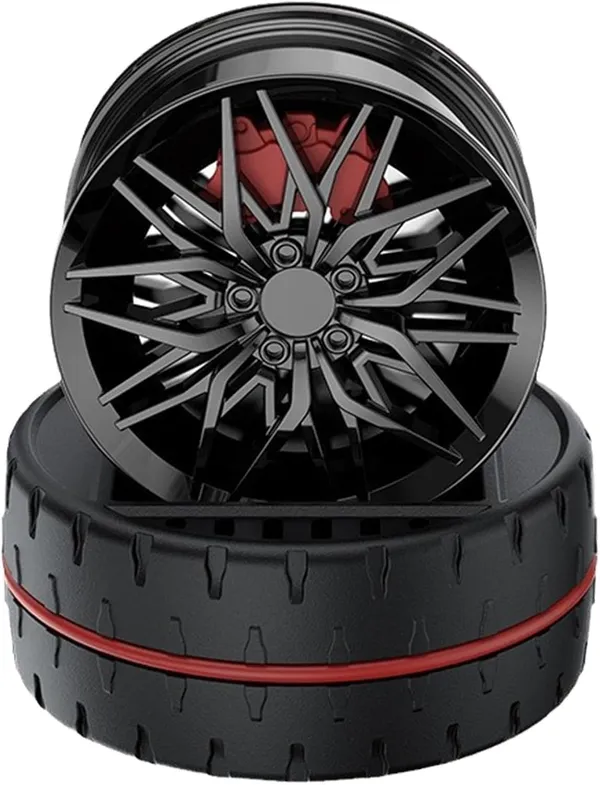 Black_Solar_Rotating_Car_Dashboard_Air_Freshener/Perfume_Diffuser_&_Humidifier_Metal_Body_&_Alloy_Wheel_Design