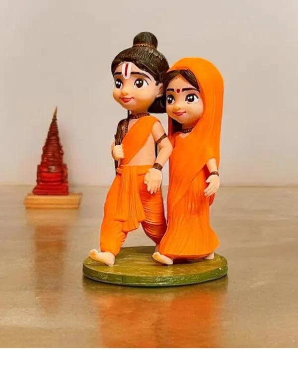 Orange_Ram_Sita_God_Idols_For_Car_Dashboard_Office_Desk_&_Home_Decor