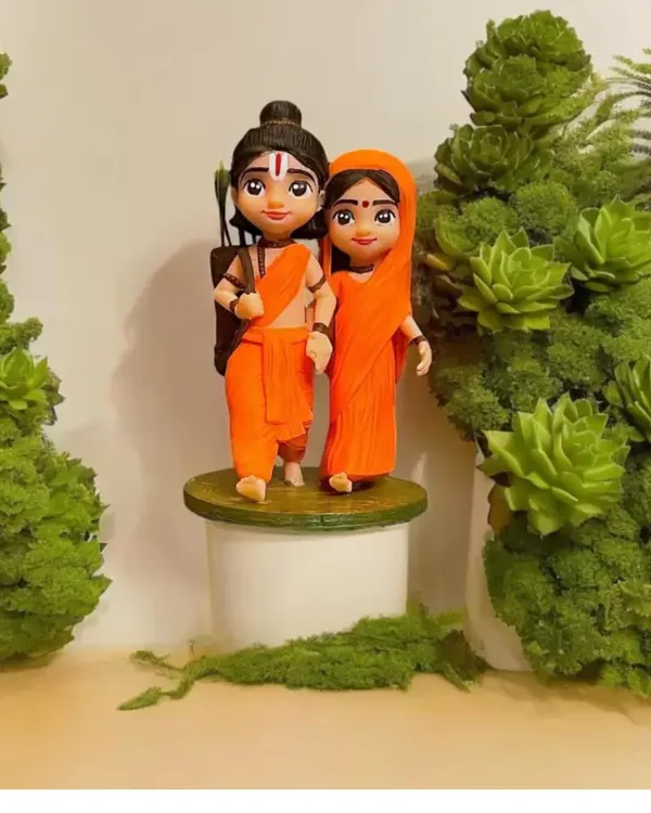 Orange_Ram_Sita_God_Idols_For_Car_Dashboard_Office_Desk_&_Home_Decor