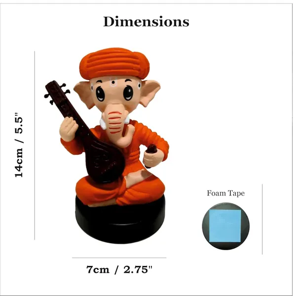 Multicolour_Car_Dashboard_Decoration_Items_God_Idol_&_Miniature_Toys_Stylish_Car_Decor_Accessories_For_Car_Home_&_Office_Ganesha_Idol