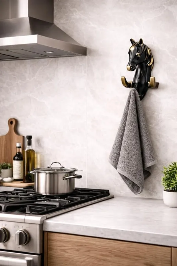 Black_Decorative_Kitchen_&_Bathroom_Towel_Holder_With_Wall_Hooks_Heavy_Duty_Multipurpose_Coat_Cloth_&_Key_Hanger_For_Kitchen_Bathroom_Door_&_Home_Decor