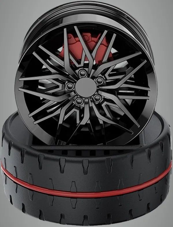 Black_Solar_Rotating_Car_Dashboard_Air_Freshener/Perfume_Diffuser_&_Humidifier_Metal_Body_&_Alloy_Wheel_Design