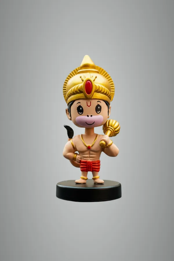 Multicolour_Car_Dashboard_Decoration_Items_God_Idol_&_Miniature_Toys_Stylish_Car_Decor_Accessories_For_Car_Home_&_Office_Hanuman_Ji