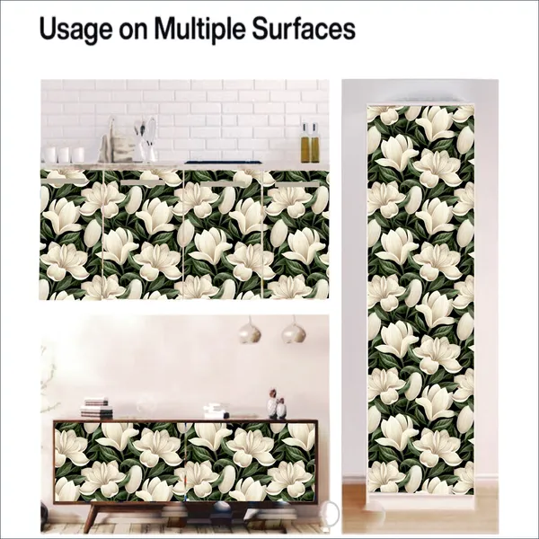 Self Adhesive Waterproof & Oil Proof Vinyl Wallpaper For Walls High Quality Kitchen Wallpaper (300X40 Cm) view 6