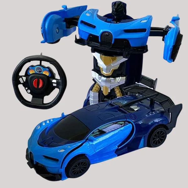 Blue_1:24_Scale_Rc_Transforming_Famous_Car_Plastic_Diecast_Remote_Control_1/24_Deformation_Remote_Control_Car_Electric_Robot_Children_Toy_Gift_Racing_Car