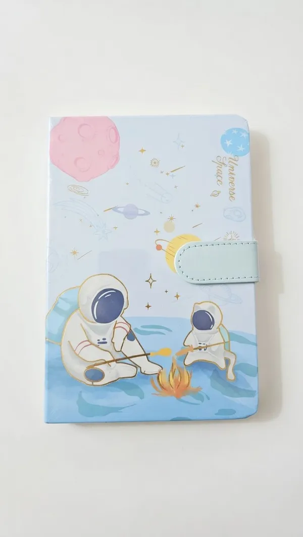 HALO_NATION_PERSONAL_DIARY_WITH_FREE_SURPRISE_GIFT_INSIDE_A5_Diary_THICK_RULED_192_Pages_(Blue)