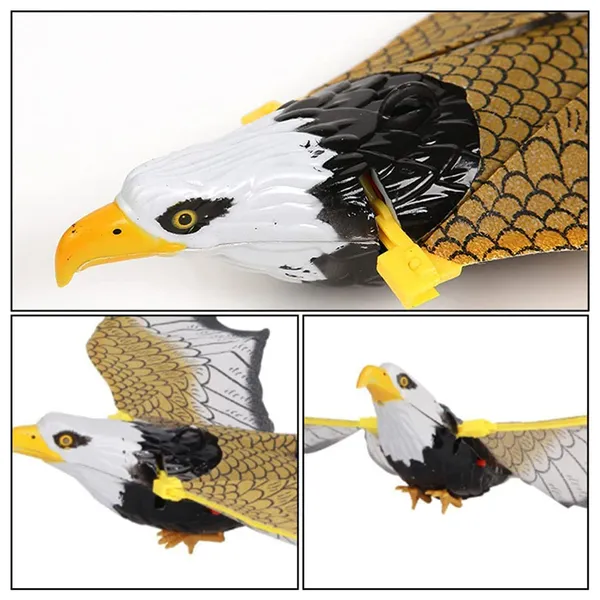 HALO_NATION®_Battery_Operated_Eagle_Toy,_String_Attached_360_Degree_Revolving_Flying_Bird_Toy