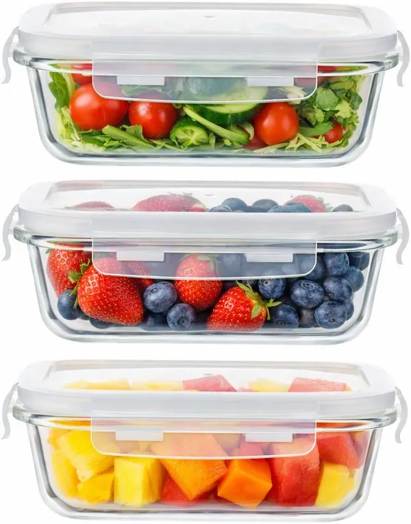 GR8INDIA_Glass_Fridge_Container__-_410_ml_(Pack_of_3,_Clear)
