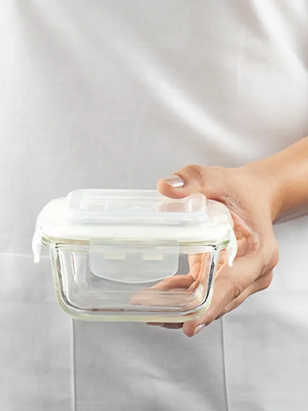 GR8INDIA®_Glass_Fridge_Container__-_800_ml_(White)