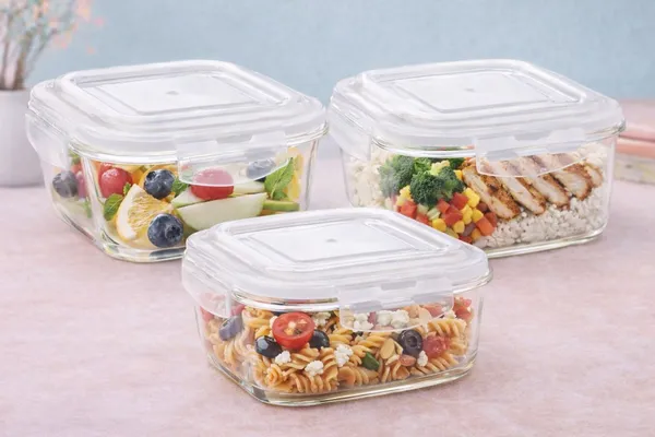 HALO_NATION_Glass_Fridge_Container__-_800_ml_(Pack_of_3,_White)