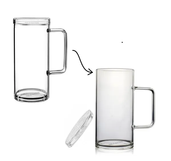 GR8INDIA®_Elegant_Bedside_Glass_Drinking_Mug_with_Lid_|_380ML