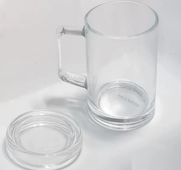 GR8INDIA®_Elegant_Bedside_Glass_Drinking_Mug_with_Lid_|_380ML