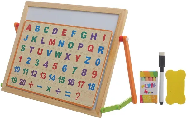 White_2_In_1_Wooden_Writing_Board_Double_Sided_Magnetic_Black_Board_With_Alphabets_Numbers_Maths_Learning_Educational_Toy_For_Kids_(12_Inches_X_10_Inches)