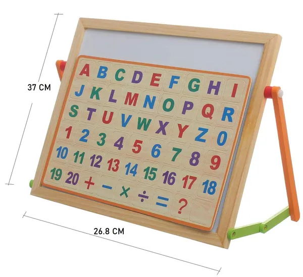 White_2_In_1_Wooden_Writing_Board_Double_Sided_Magnetic_Black_Board_With_Alphabets_Numbers_Maths_Learning_Educational_Toy_For_Kids_(12_Inches_X_10_Inches)