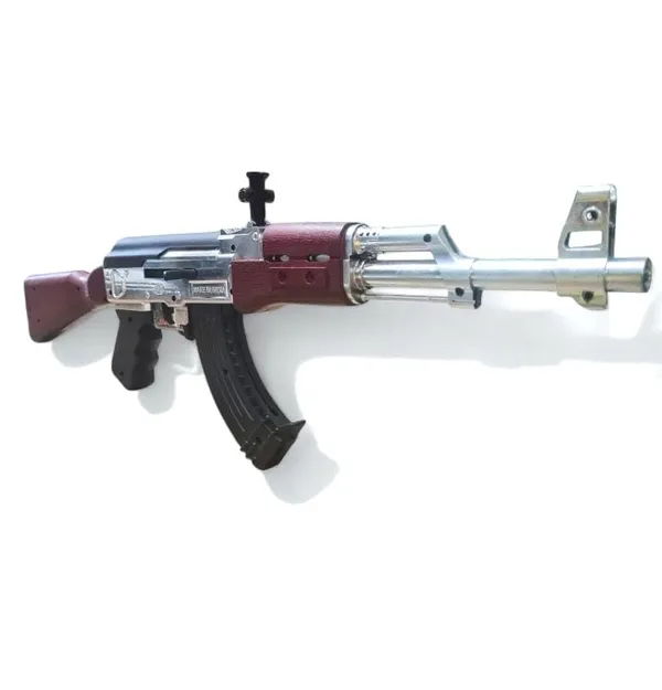 Silver_AK47_Bullet_Blaster_Toy_|100_BBs_For_Kids