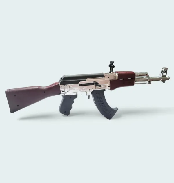 Silver_AK47_Bullet_Blaster_Toy_|100_BBs_For_Kids