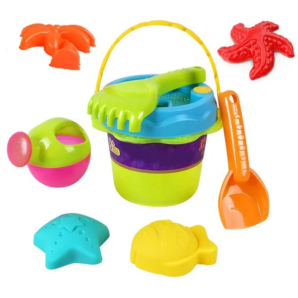 Multicolor_Beach_Toys_Beach_Play_Sand_Play_Toys_Gardening_Cum_Beach_Tool_Set_With_Bucket_Sand_Strainer_Rake_Shovel_Watering_Can_&_Sand_Molds