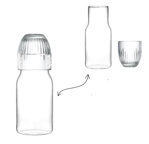 Multi-Purpose_Glass_Carafe_&_Cup_Set_|_750ML