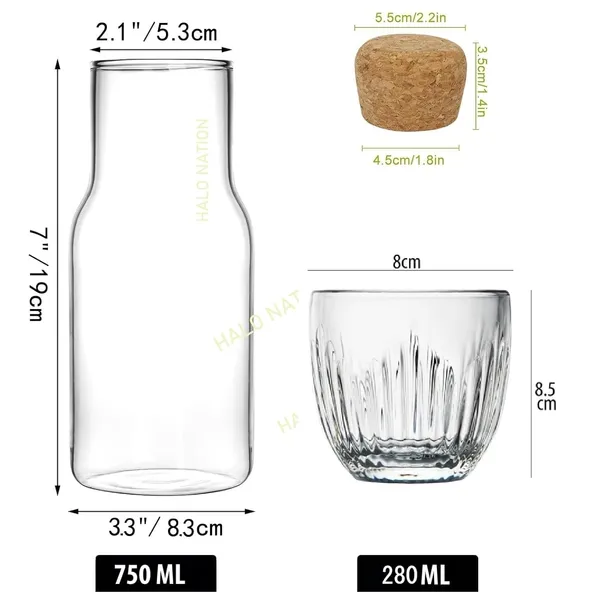 Multi-Purpose_Glass_Carafe_&_Cup_Set_|_750ML