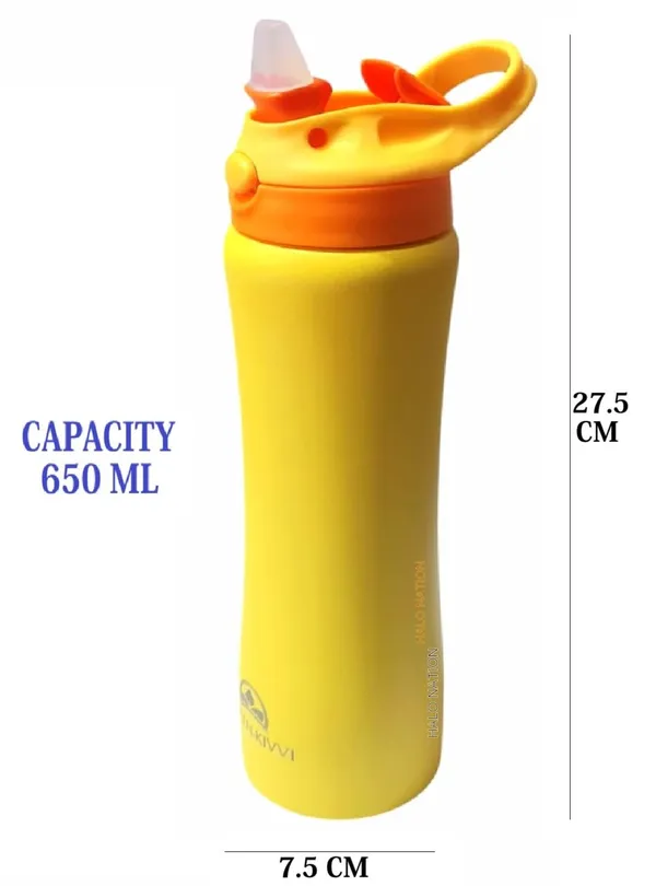 Yellow_Thermo_Vacuum_Flask_Water_Bottle_Double_Layer_Steel_Bottle_650ML