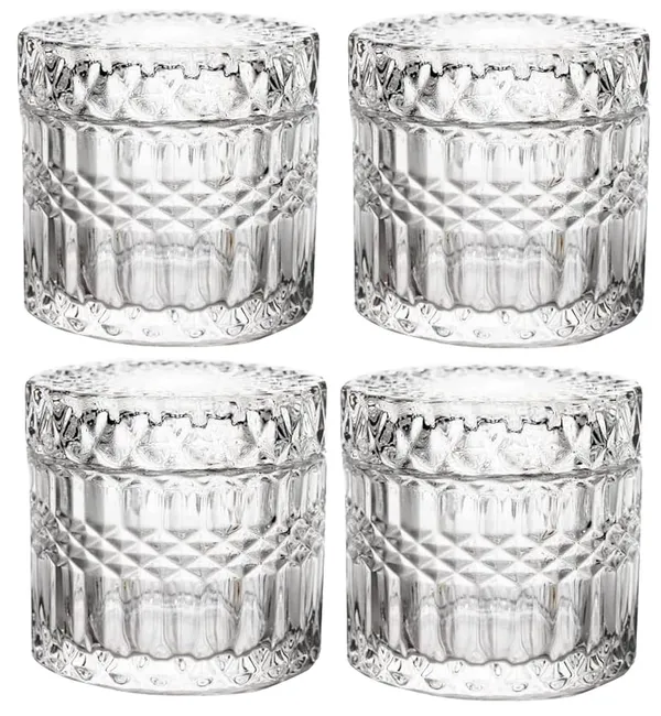 Pack_Of_4_Glass_Candy_Jar_Dish_With_Lid_Decorative_Covered_Candy_Bowl_Candle_Stand_Jar_For_Buffet_Kitchen_Home_Office_Desk