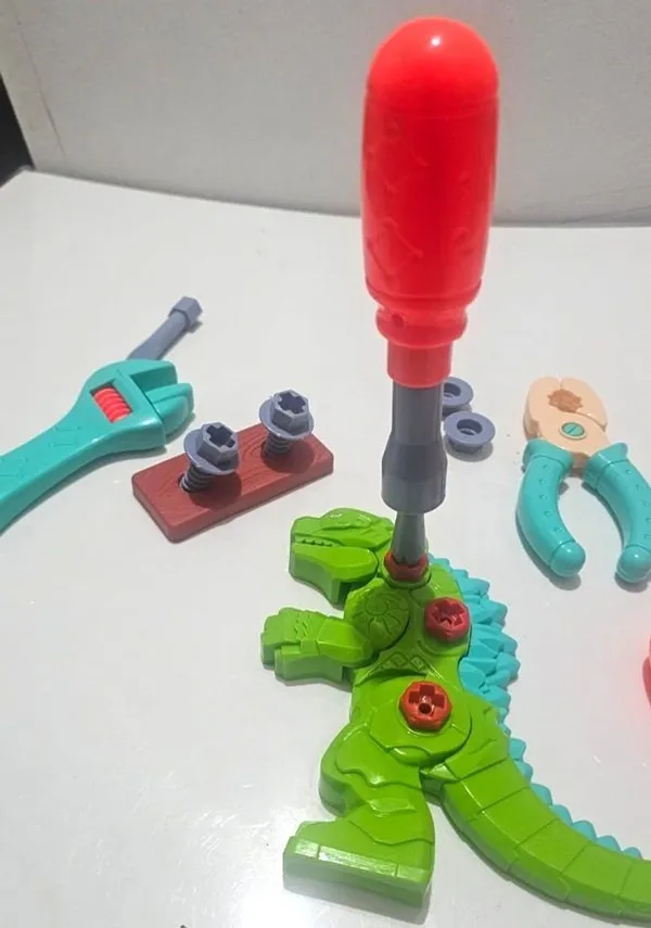 HALO_NATION_Engineering_Dress_DIY_Tools_Toy_&_Hat_With_Take_a_Part_Dinosaur_Toy_()