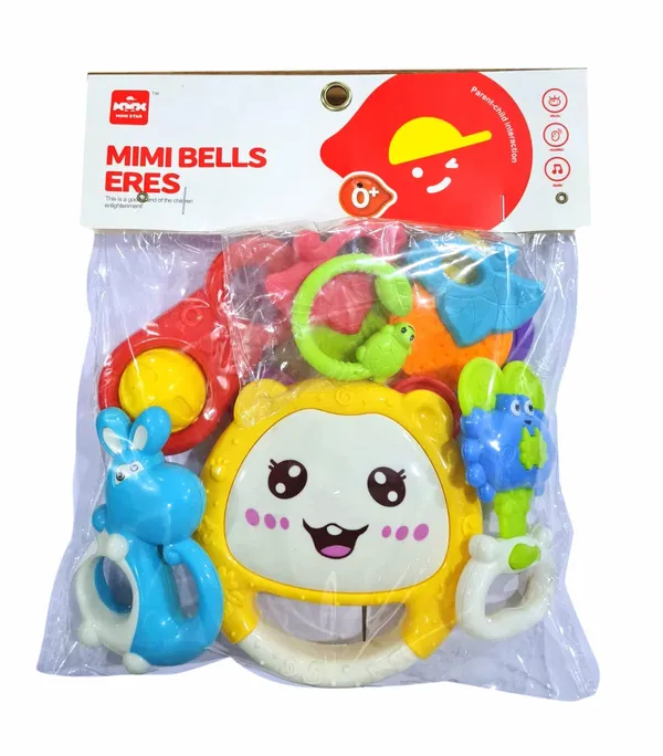 Multicolor_Mimi_Bells_Eries_Baby_Rattles_Cute_Rattle_Teether_Shaker_Grab_&_Spin_Rattle_Rattle_8_Pc_Set
