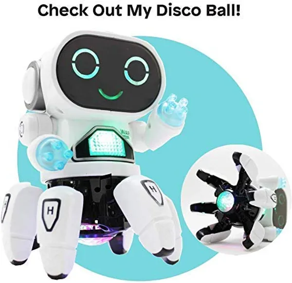 HALO_NATION�_Bot_Robot_Pioneer_|_Colorful_Lights_and_Music_|_All_Direction_Movement_|_Dancing_Robot_Toys_for_Boys_and_Girls