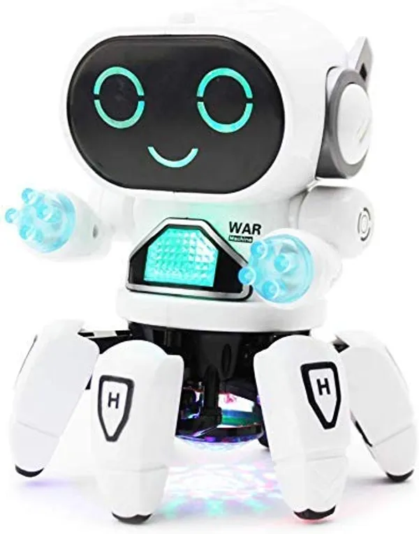 HALO_NATION�_Bot_Robot_Pioneer_|_Colorful_Lights_and_Music_|_All_Direction_Movement_|_Dancing_Robot_Toys_for_Boys_and_Girls