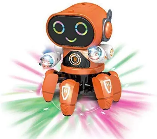 HALO_NATION�_Bot_Robot_Pioneer_|_Colorful_Lights_and_Music_|_All_Direction_Movement_|_Dancing_Robot_Toys_for_Boys_and_Girls