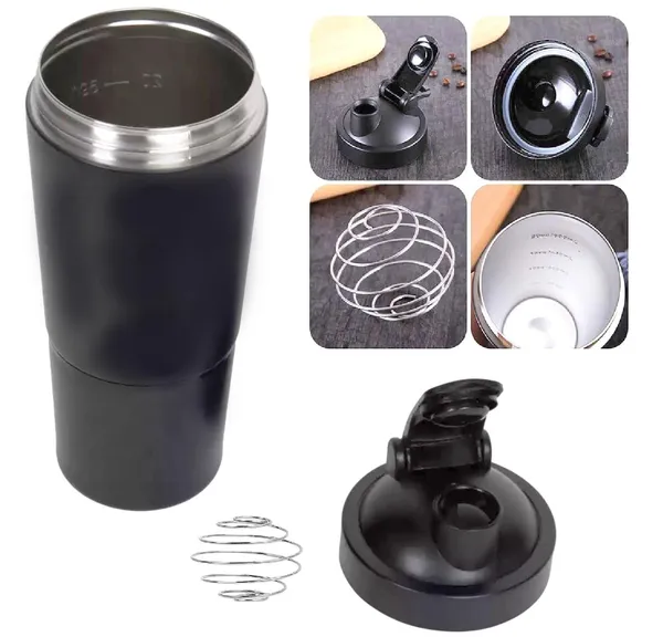 Black_Gym_Sipper_With_Airtight_Lid_Sports_Protein_Shaker_Bottle_Steel_Hot_&_Cool_Flask