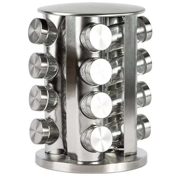 Multicolor_Spice_Bottle_Holder_Revolving_Stainless_Steel_Spice_Rack_Set_16_In_1_Glass_Jar_Multipurpose_Uses_Storage_Set_Condiment_Masala_Rack_Set_Seasoning_Storage_Organization