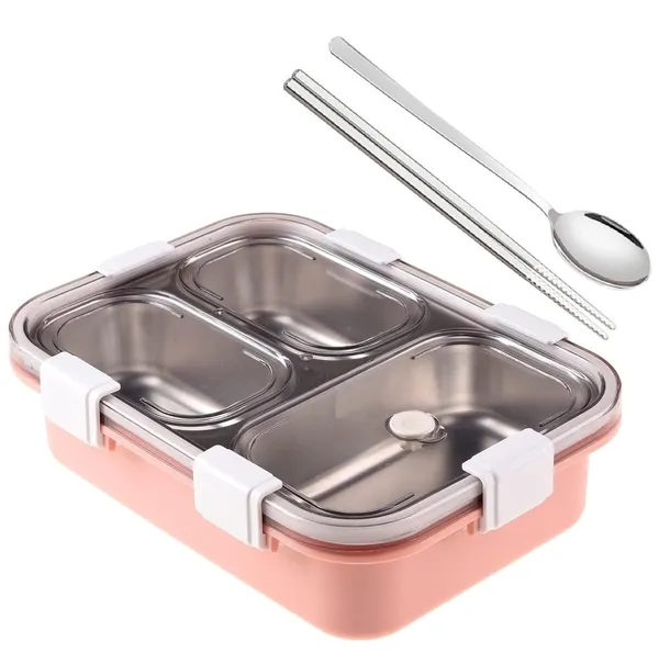 Pink_Leak_Proof_Tiffin_3_Compartment_Stainless_Steel_Lunch_Box_With_Steel_Cutlery_750ML