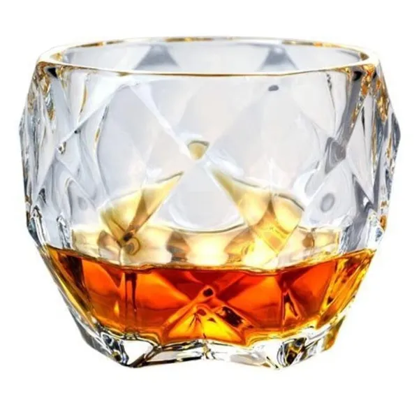 Pack_Of_4_Crystal_Round_Diamond_Glass_Drinkware_Broad_Glass_Thick_Walled_Water_Tumbler_For_Cocktail_Juice_Water_Mixed_Drinks_Beer_And_Coffee_340_ML