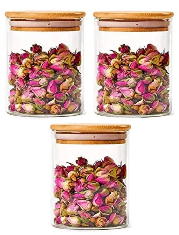 Pack_Of_3_Glass_Jars_With_Bamboo_Wood_Airtight_Lids_Tea_Container_Kitchen_Storage_Jar_With_Bamboo_Shelf_Container_Canister_Set