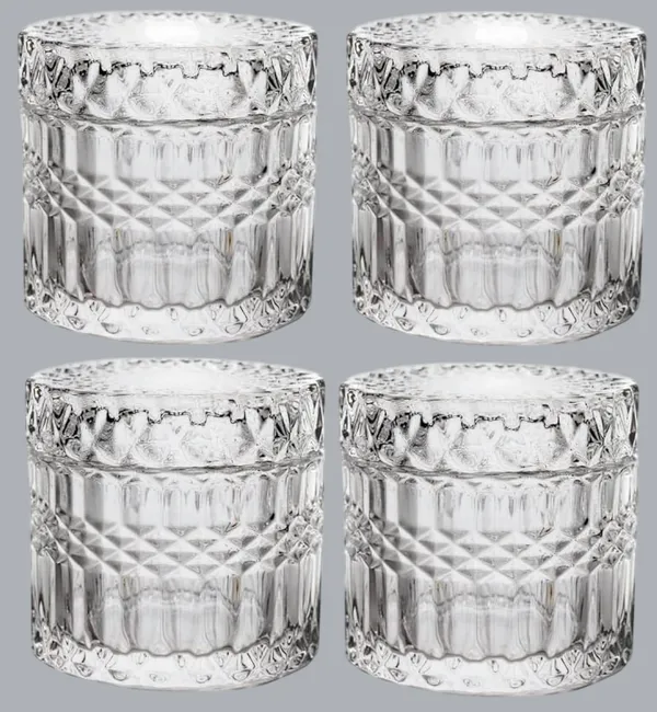 Pack_Of_4_Glass_Candy_Jar_Dish_With_Lid_Decorative_Covered_Candy_Bowl_Candle_Stand_Jar_For_Buffet_Kitchen_Home_Office_Desk