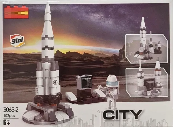 Multicolor_102Pcs_Space_Rocket_With_Launching_Pad_Space_Set_Satellite_Building_Block_Aerospace_Cultural_Satellite_Space_Station_Model