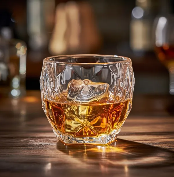 Pack_Of_4_Crystal_Round_Diamond_Glass_Drinkware_Broad_Glass_Thick_Walled_Water_Tumbler_For_Cocktail_Juice_Water_Mixed_Drinks_Beer_And_Coffee_340_ML