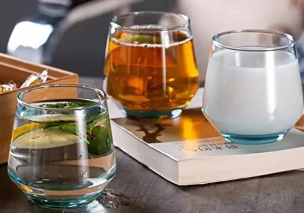 Pack_Of_4_Cooling_Blue_Glass_Water_|Juice_|_Cocktail_Drink_|_Tumbler