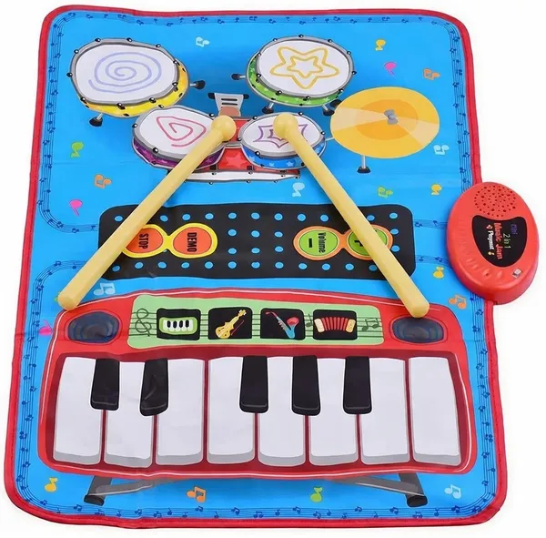 Multicolor_Toddlers_2_In_1_Musical_Jam_Playmat_Piano_&_Drum_Mat_For_Baby_Musical_Toy_For_Kids_Above_3_Years_70_X_45Cm_Play_Mat_Kit