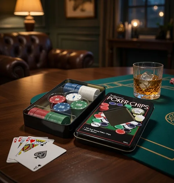 Multicolor_Professional_Poker_Chips_Set_With_Cards_Casino_100_Poker_Chip_And_Dealer_Card_In_Tin_Box