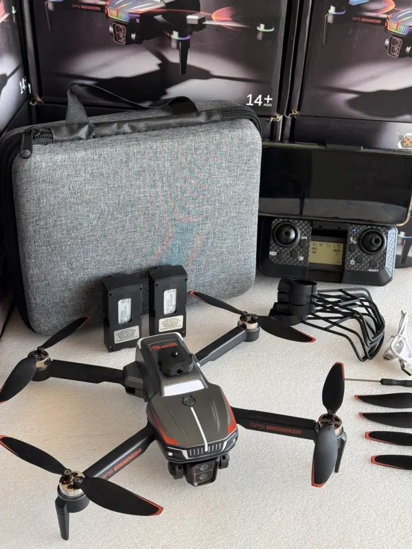 Black_J6_Pro_GPS_Drone,_A_Foldable_Quadcopter_Designed_For_Aerial_Photography.