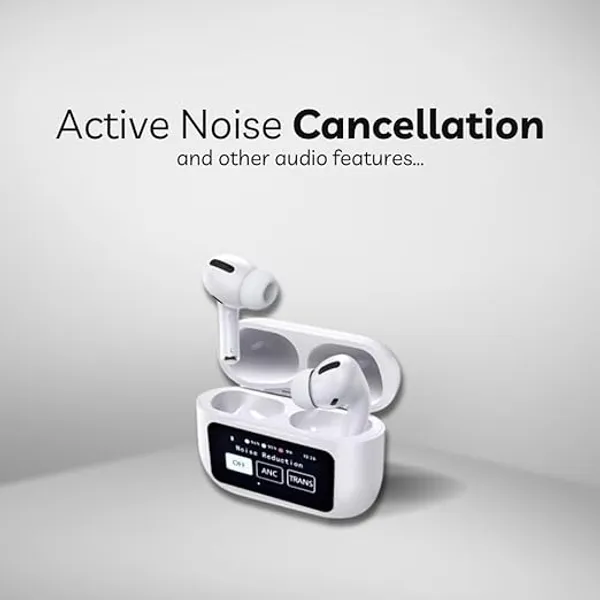 White_Premium_Anc/Enc_Noise_Reduction_Touch_Control_Earbuds