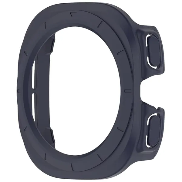 Dark_Blue_Samsung_Galaxy_Watch_Ultra_47Mm_Half_Coverage_Hollowed_Pc_Watch_Protective_Case