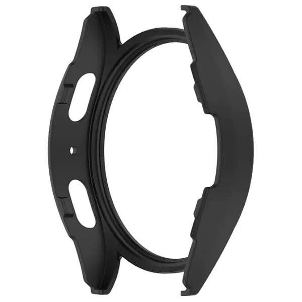 Black_Samsung_Galaxy_Watch_7_40Mm_Half_Pack_Hollow_Pc_Watch_Protective_Case