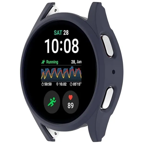 Midnight_Blue_Samsung_Galaxy_Watch_7_44Mm_Half_Pack_Hollow_Pc_Watch_Protective_Case